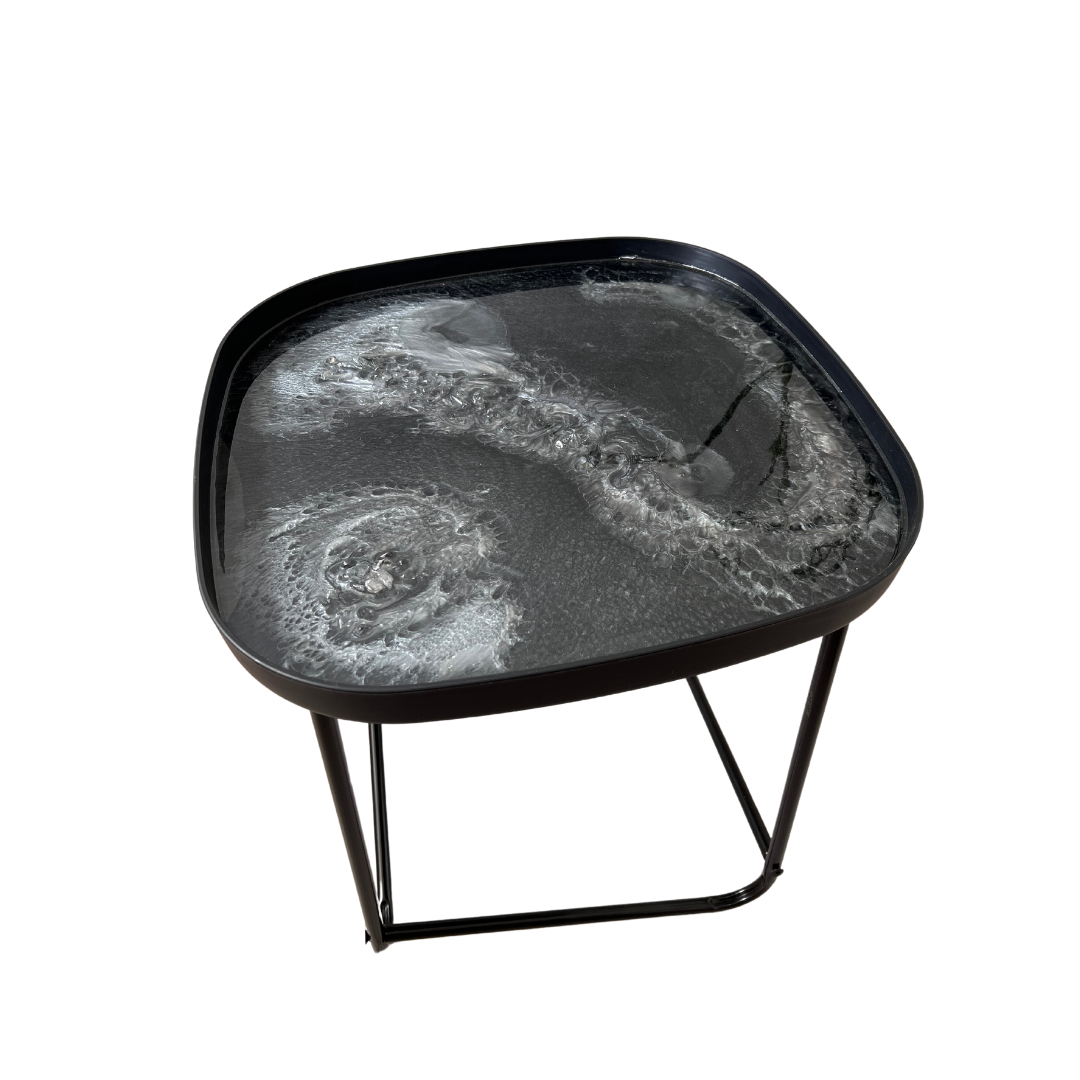 Black Geode Coffee Table