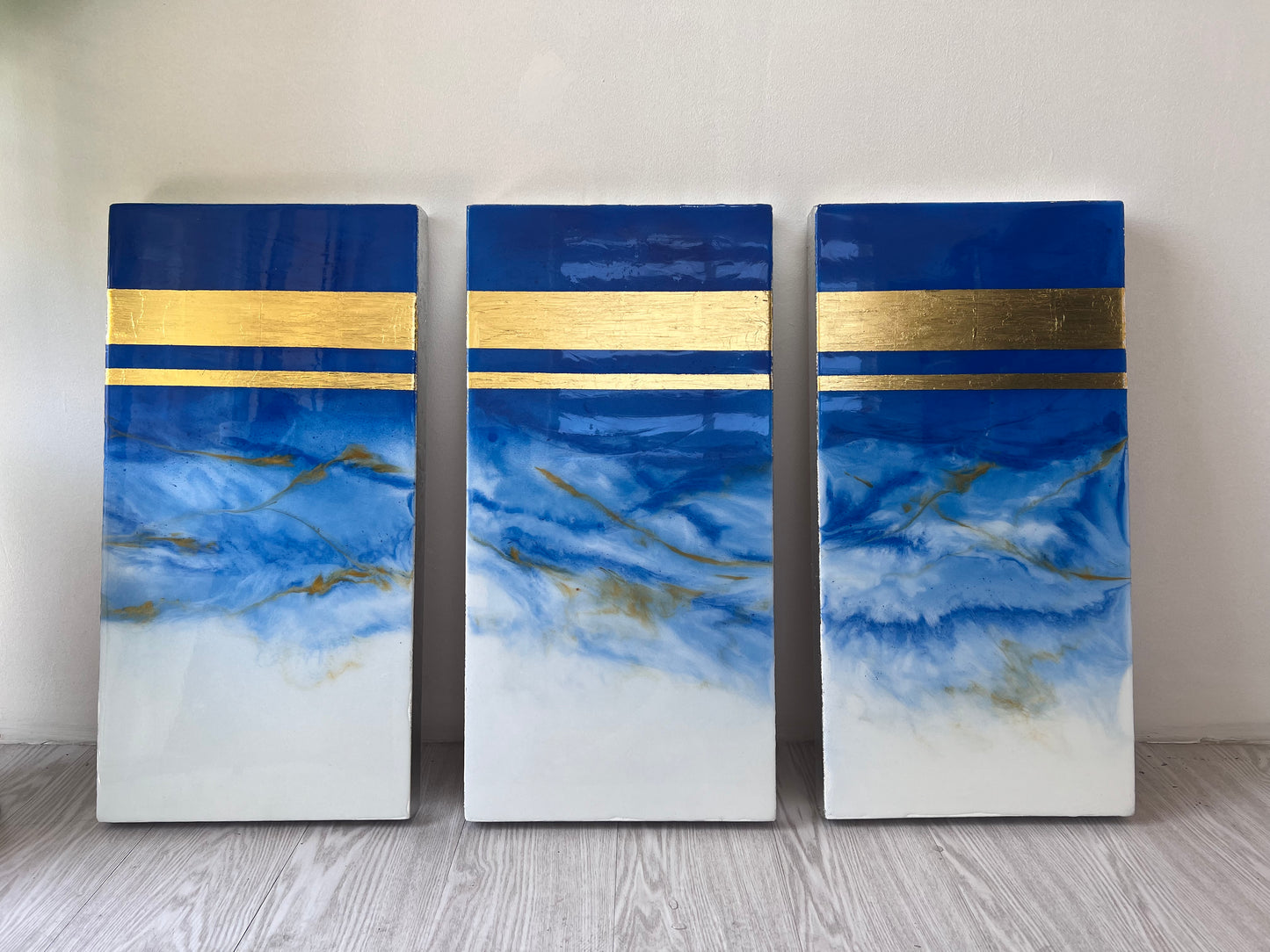 Royal Dreams Triptych - Waves of Change Series