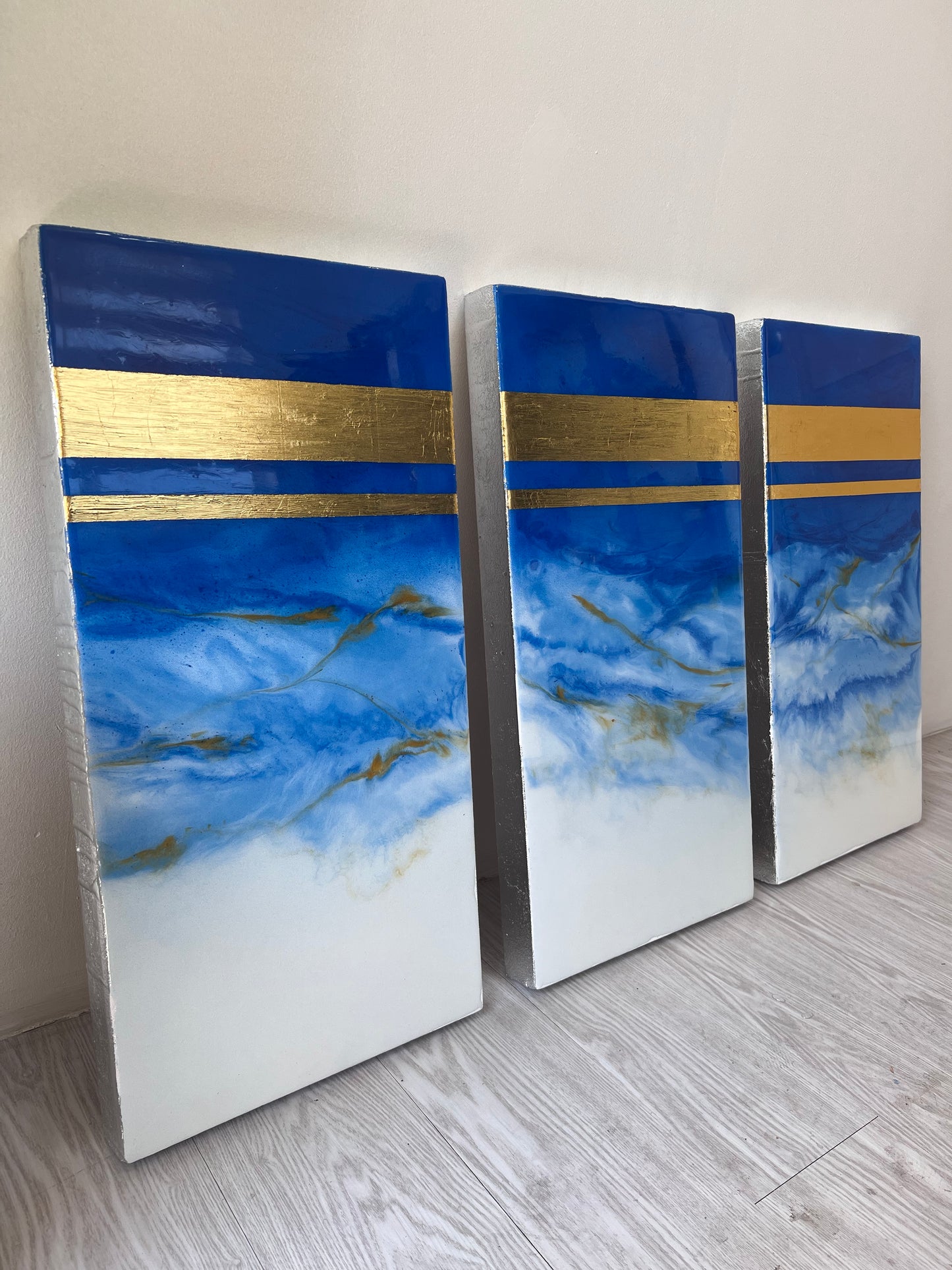 Royal Dreams Triptych - Waves of Change Series