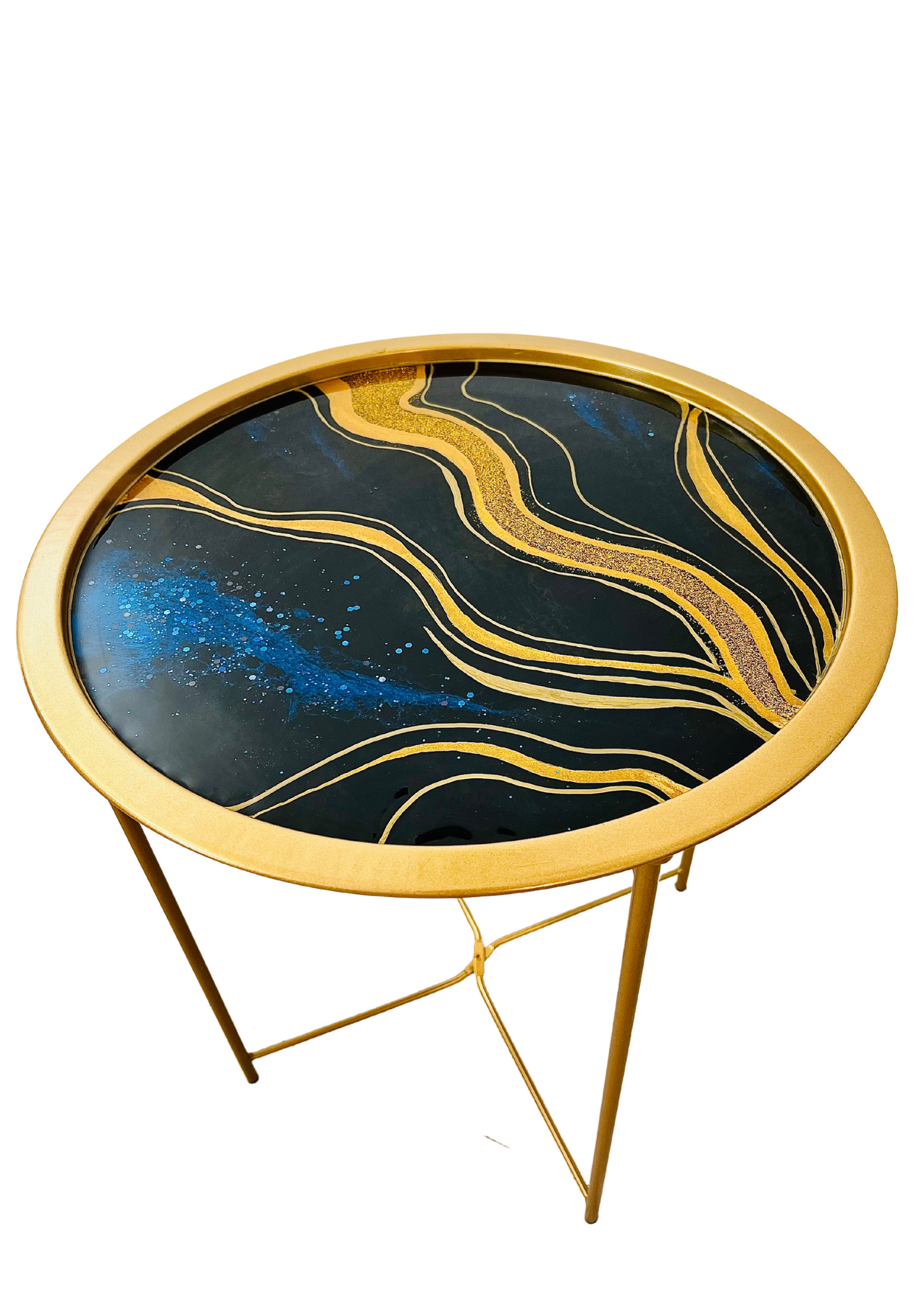 Universe designed coffee or corner table.