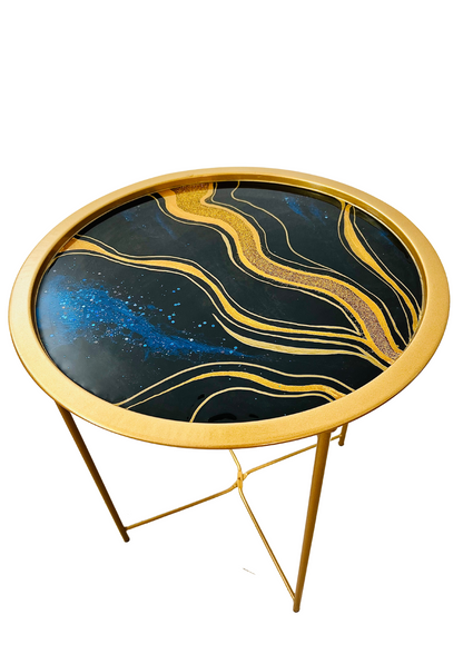 Universe designed coffee or corner table.