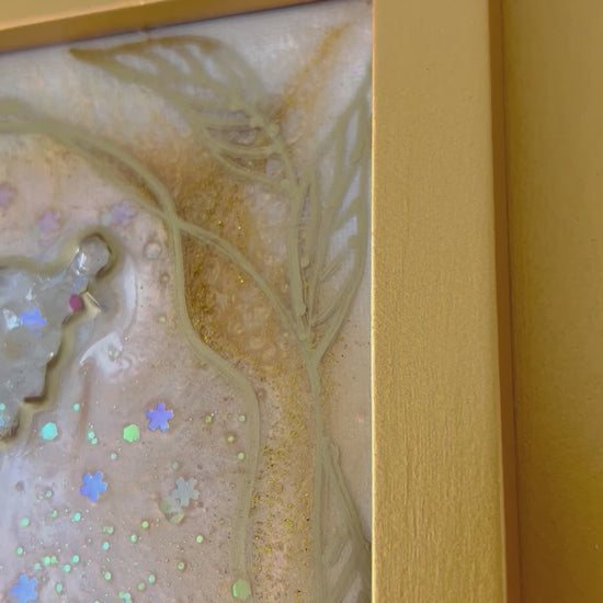 Geode Inspired art by Christeen Cereno